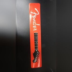 Fender Brown and Black Guitar Neck Wall Panel